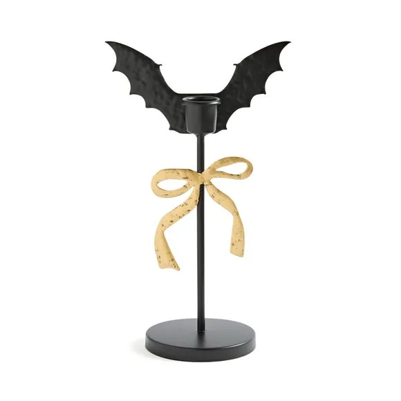 Bat Wings Metal Candle Holder 3