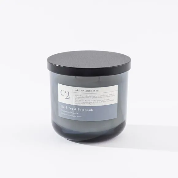 Black Tea and Patchouli Multi Wick Candle 5