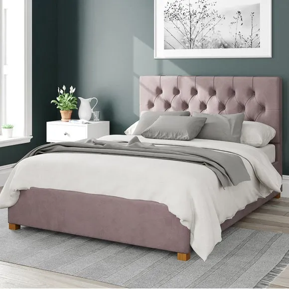 Olivier Plush Velvet Ottoman Bed Frame 1