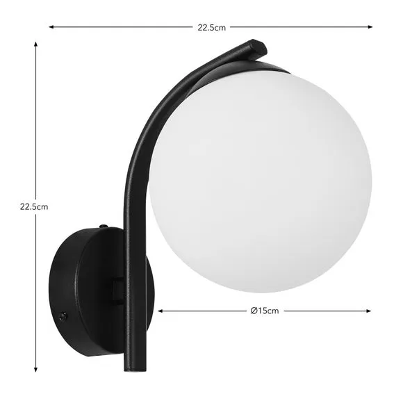 Elements Tela Outdoor Wall Light 6