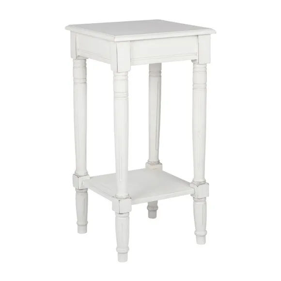 Pacific Heritage Square Side Table, Painted Pine 4