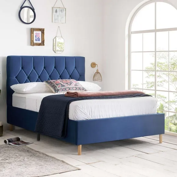 Loxley Velvet Bed Frame