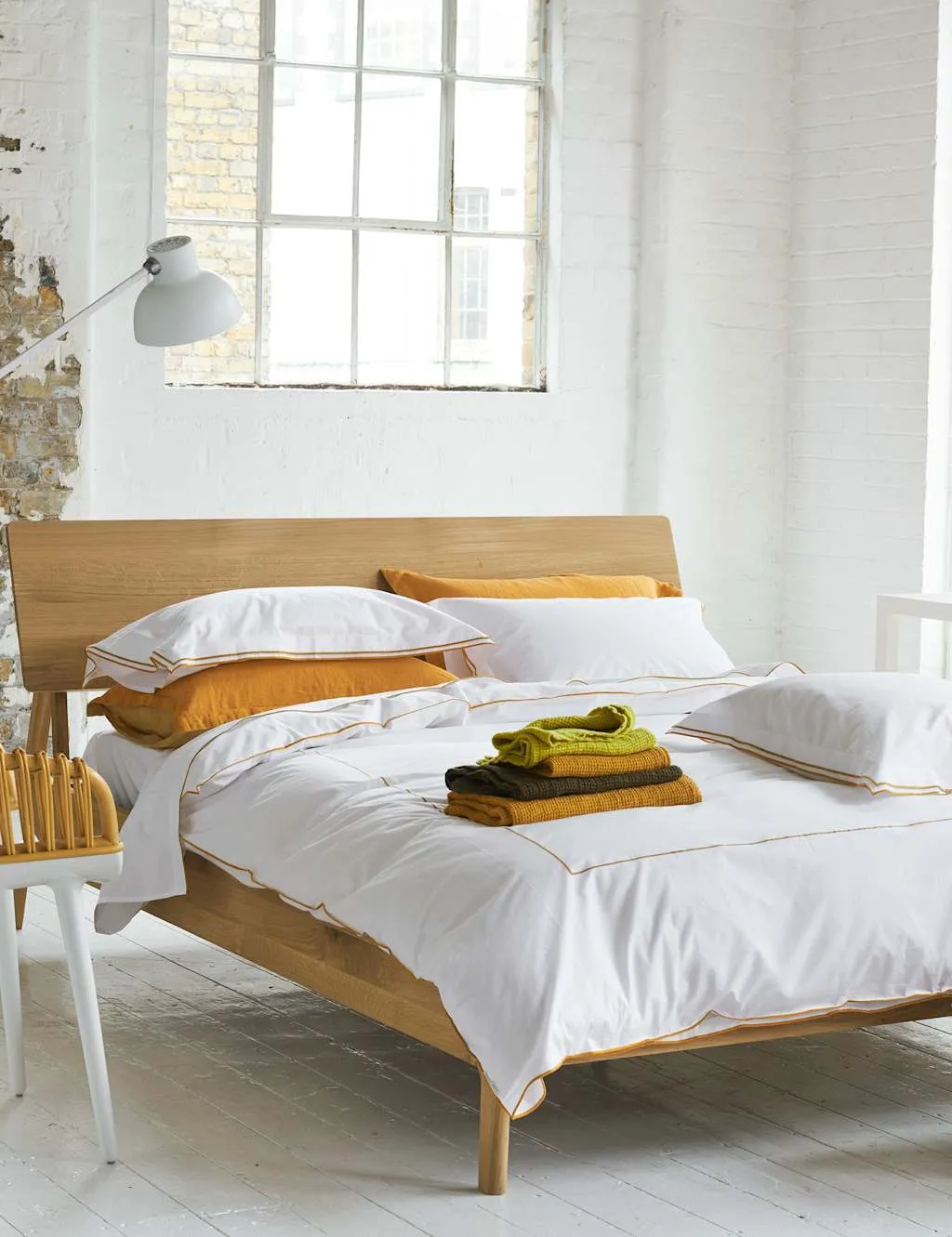 Designers Guild Pure Cotton Astor Bedding Set Yellow Mix