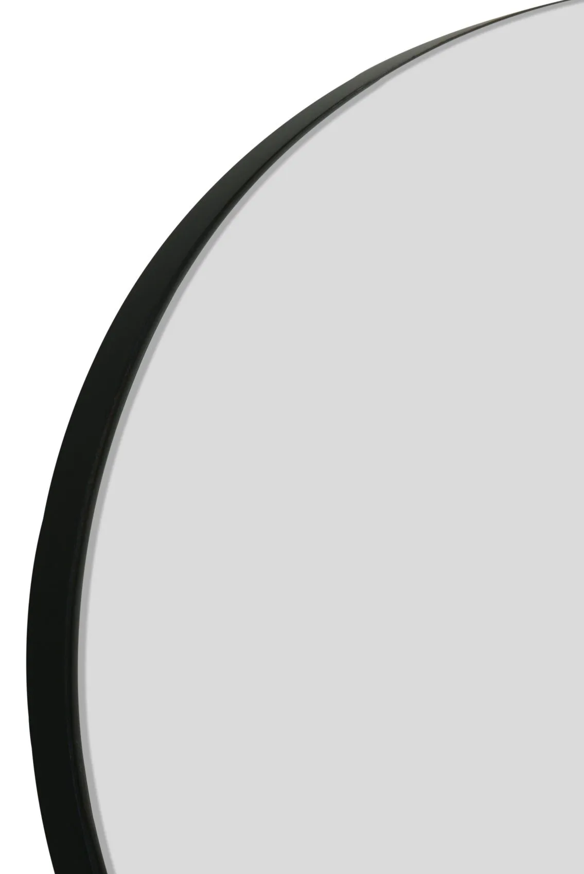 MirrorOutlet The Lapillus - Frameless Pebble Wall Mirror 30" X 20" (76CM X 50CM) in Silver 4