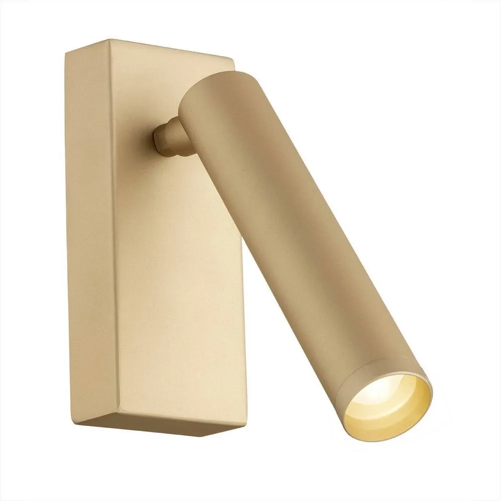 Netlighting Rio Reading Wall Light Gold 719lm 3000K