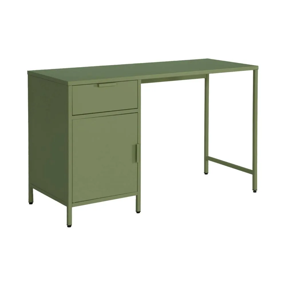 sweeek Laminated steel children's desk 1 drawer in Khaki 2
