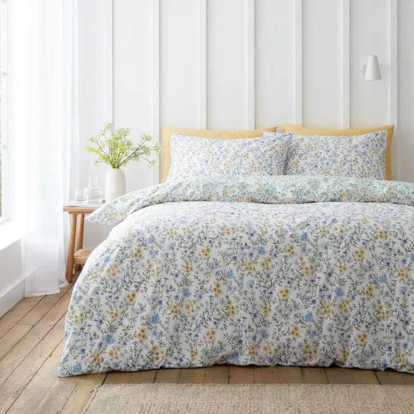 Bianca Ditsy Floral 100% Cotton Duvet Cover & Pillowcase Set 3