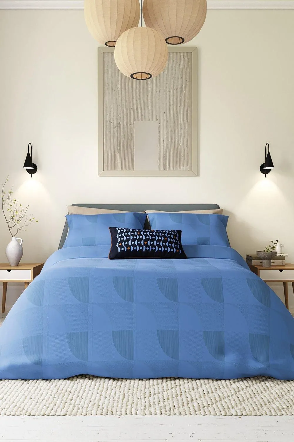Helena Springfield 'Axel' Duvet Cover Set in Blue 1