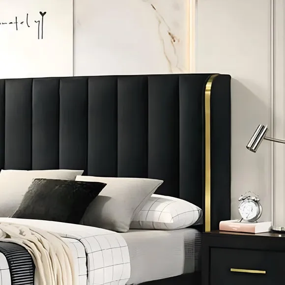 Phoenix Bed Frame, Velvet 2