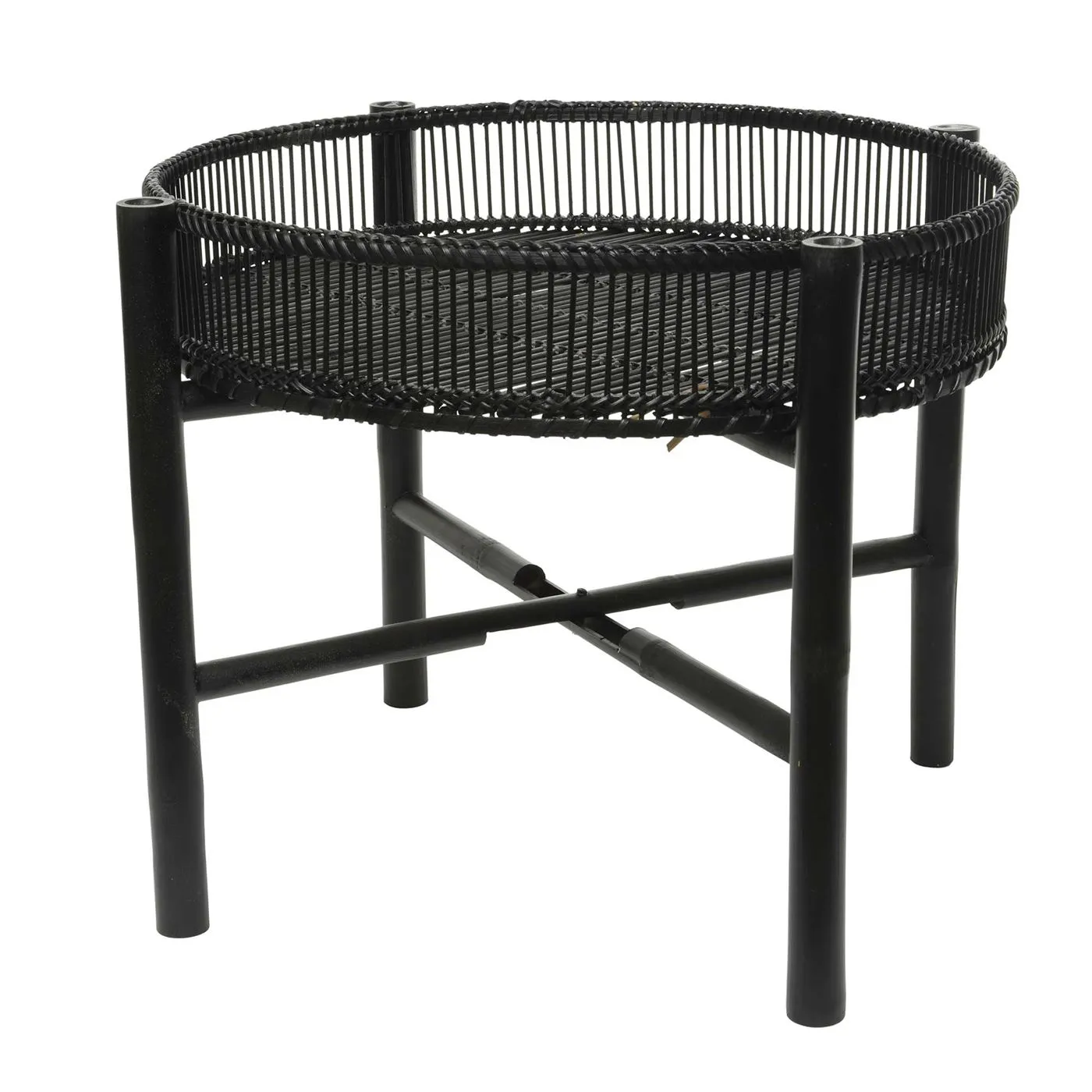 Black Bamboo Table
