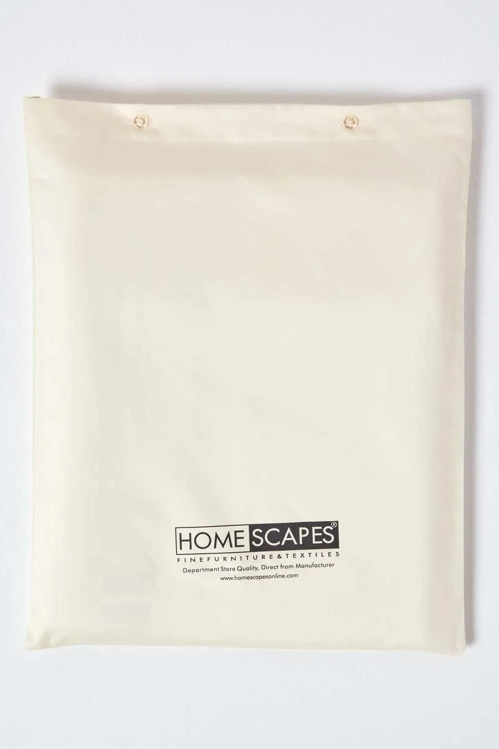 Homescapes Egyptian Cotton Flat Sheet 1000 Thread Count in Cream 5