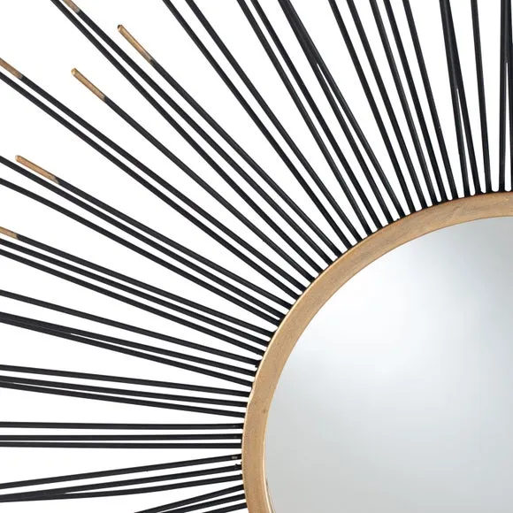 Starburst Round Wall Mirror 3
