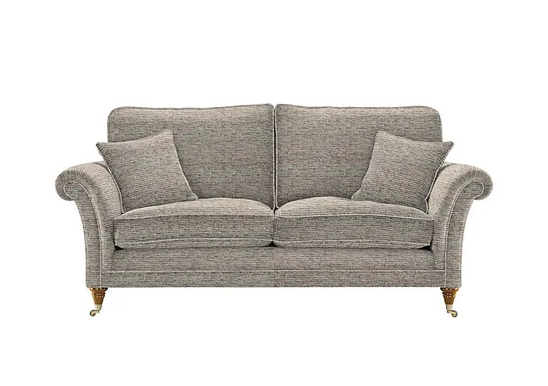 Burghley Large 2 Seater Fabric Sofa - Equinox Light Blue