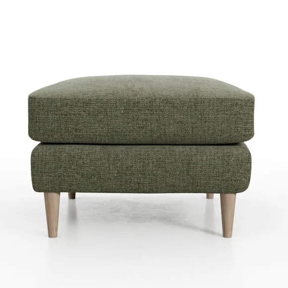 Sven Soft Texture Chenille Footstool 6