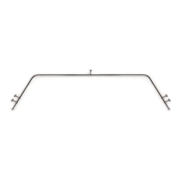 Trinity Metal Bay Curtain Pole 3