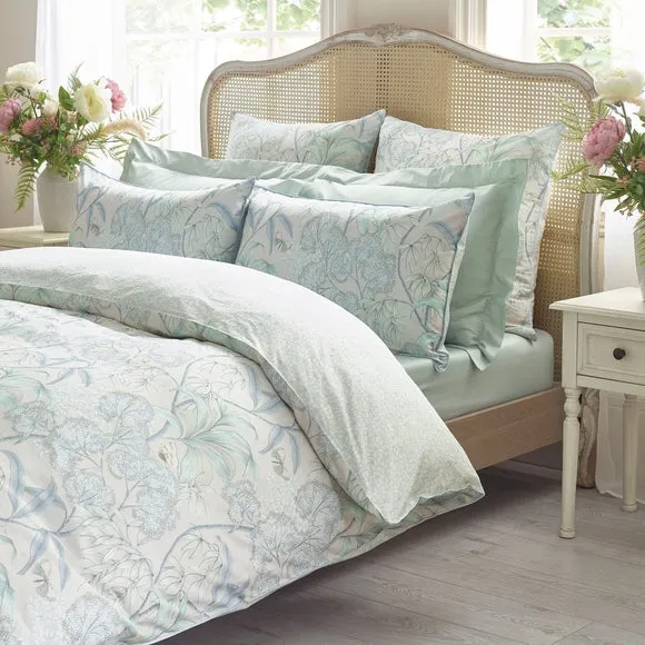 Dorma Archive Bellamy 300 Thread Count 100% Cotton Duvet Cover & Pillowcase Set 5