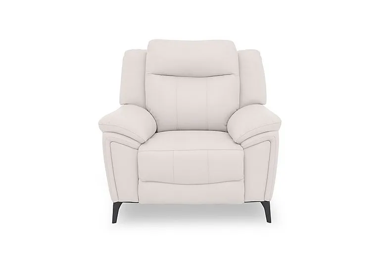 Panache Leather Power Recliner Chair with Power Headrest and Heated Seat
