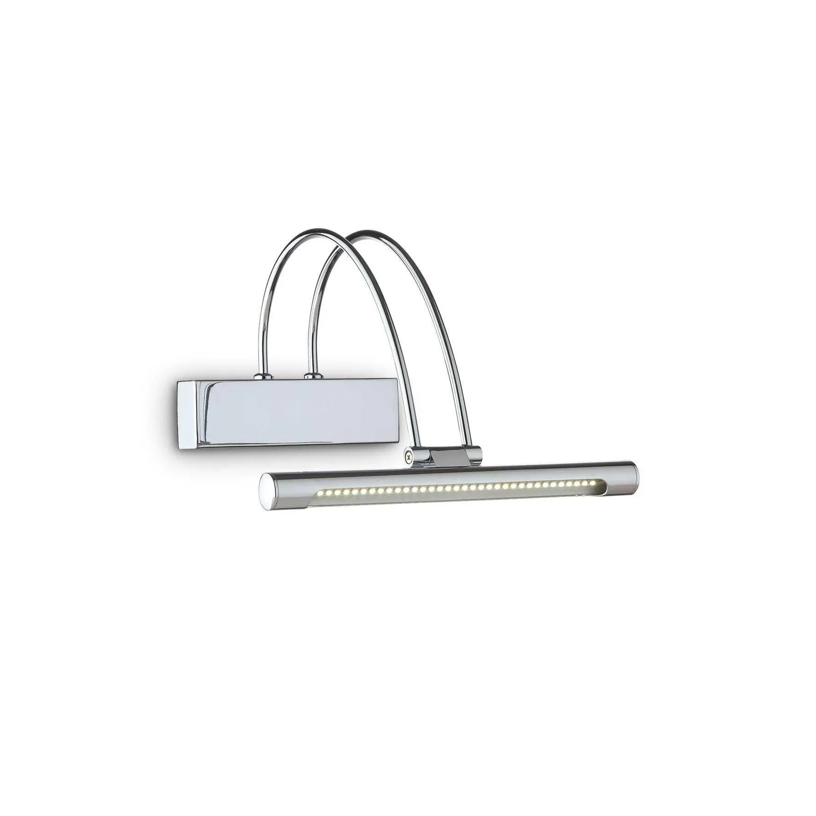 Netlighting Bow LED Small Picture Wall Light Chrome in Grey