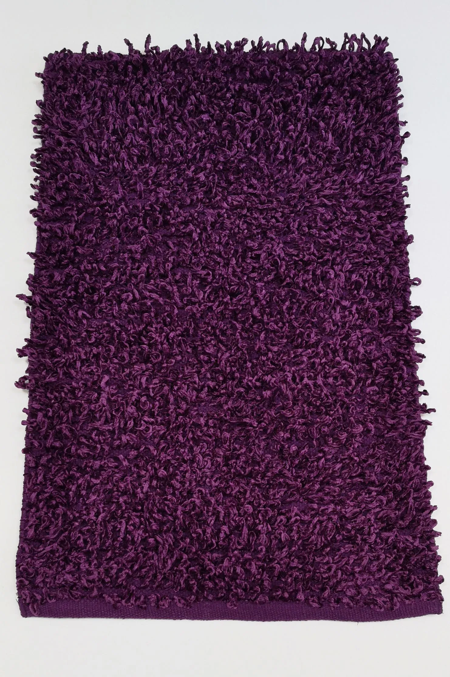 Rapport Home Oxford Shaggy Rug (55x85 cm) in Aubergine 1