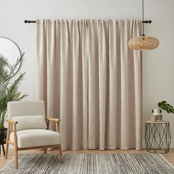 Brixton Unlined Slot Top Curtains 4
