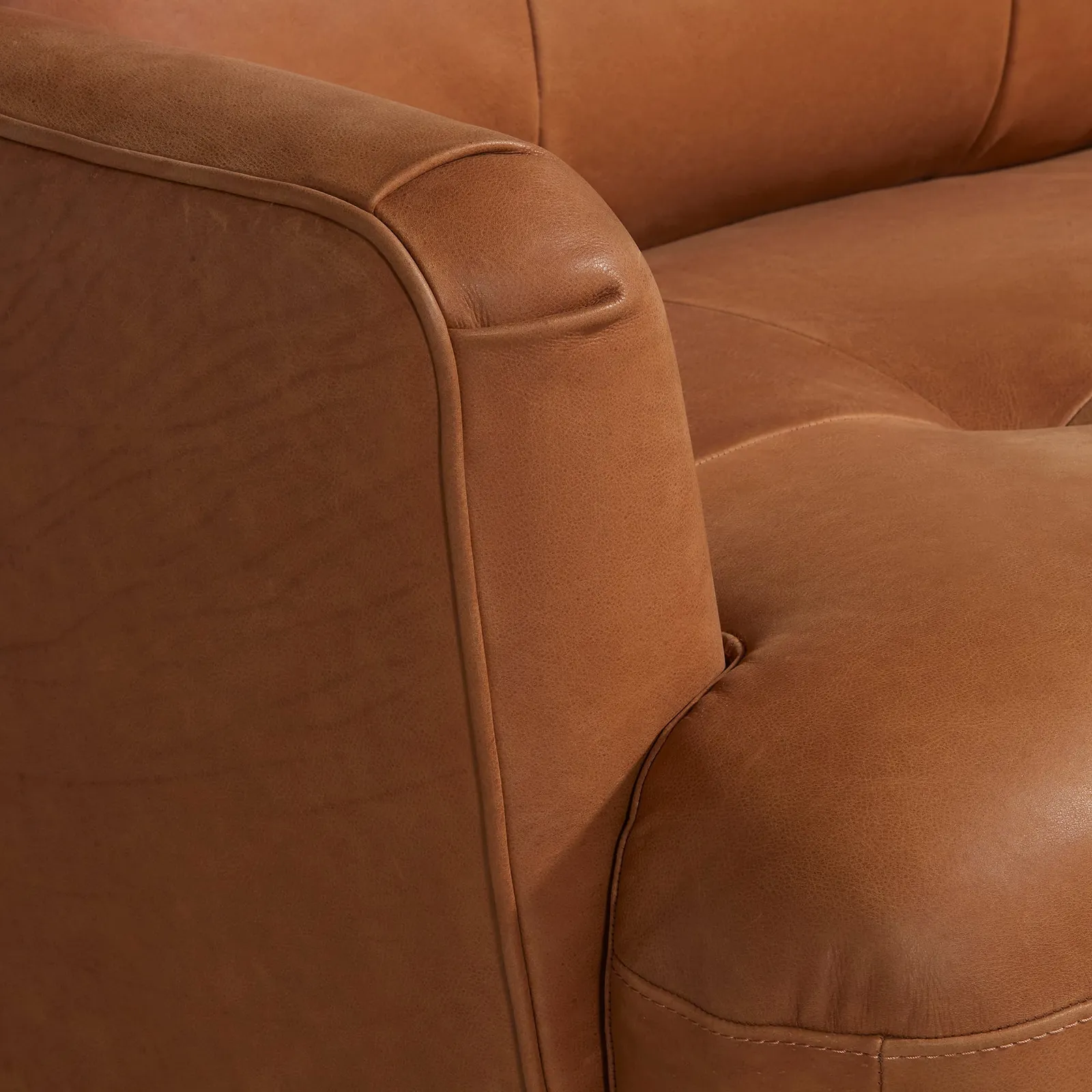 Aldo Maxi Armchair, Brown Leather | Barker & Stonehouse 4