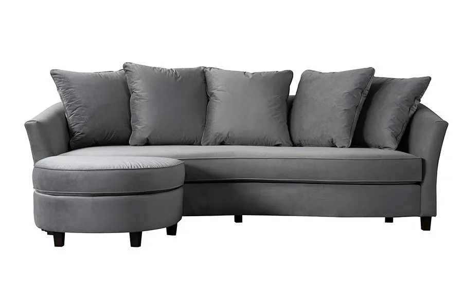 Morgan Three Seat Corner Sofa - Dove Grey