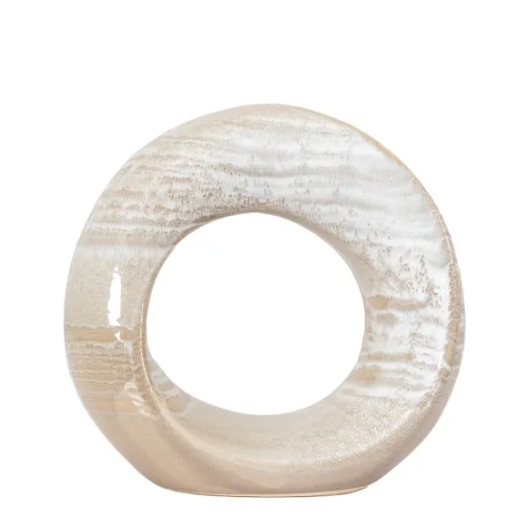 Cedar & Sage Dordon Large Ornament, Reactive Grey 3