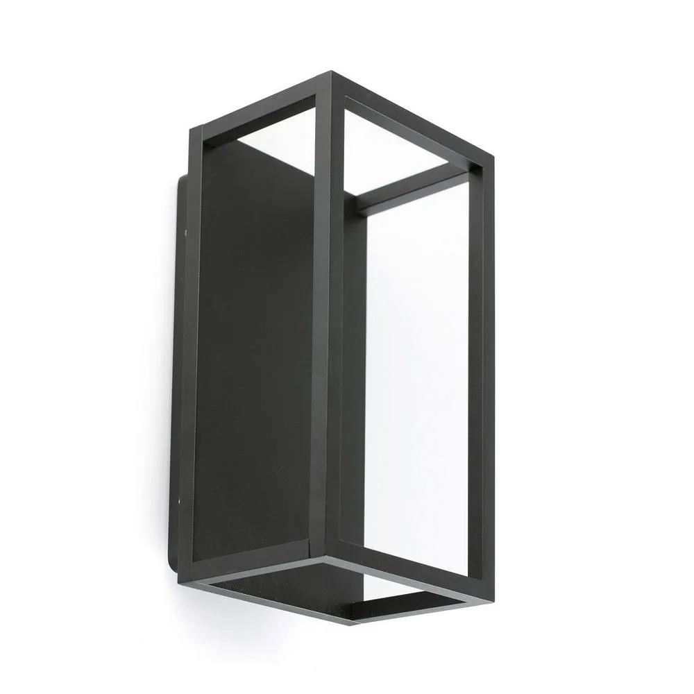 Netlighting Kela Outdoor Wall Lantern Black 2700K IP54
