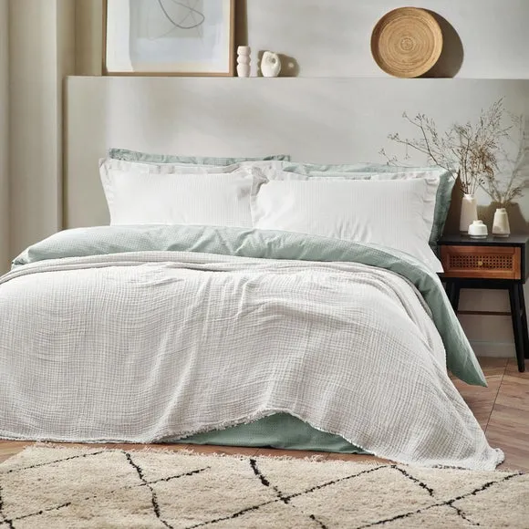 Lark Cotton Throw Blanket 1