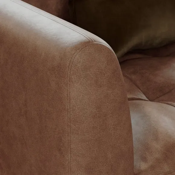 Max Soft Faux Leather Snuggle Chair 4