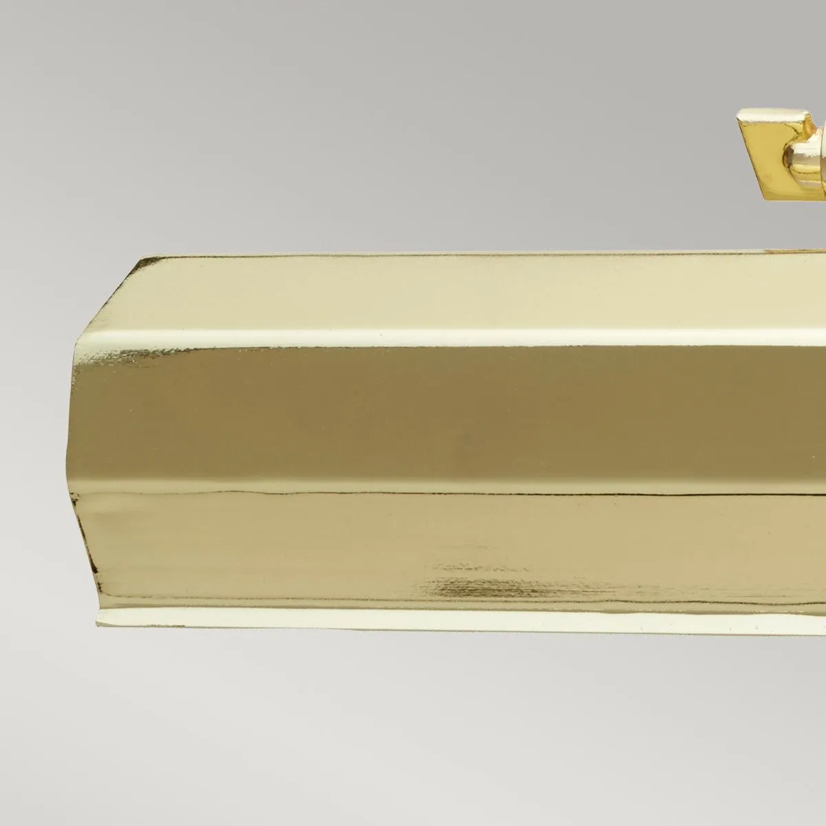 Netlighting Chawton 2 Light Medium Picture Wall Light Brass E14 in Yellow 4
