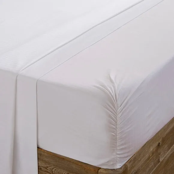 Dorma Organic Brushed Cotton Twill Fitted Sheet 2