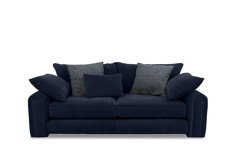 Retreat 3 Seater Fabric Sofa - Aston Navy