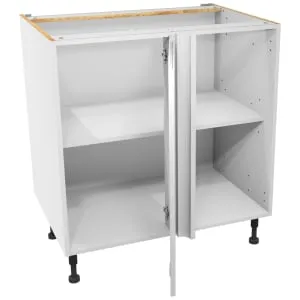 Wickes Madison White Corner Base Unit - 800mm 2