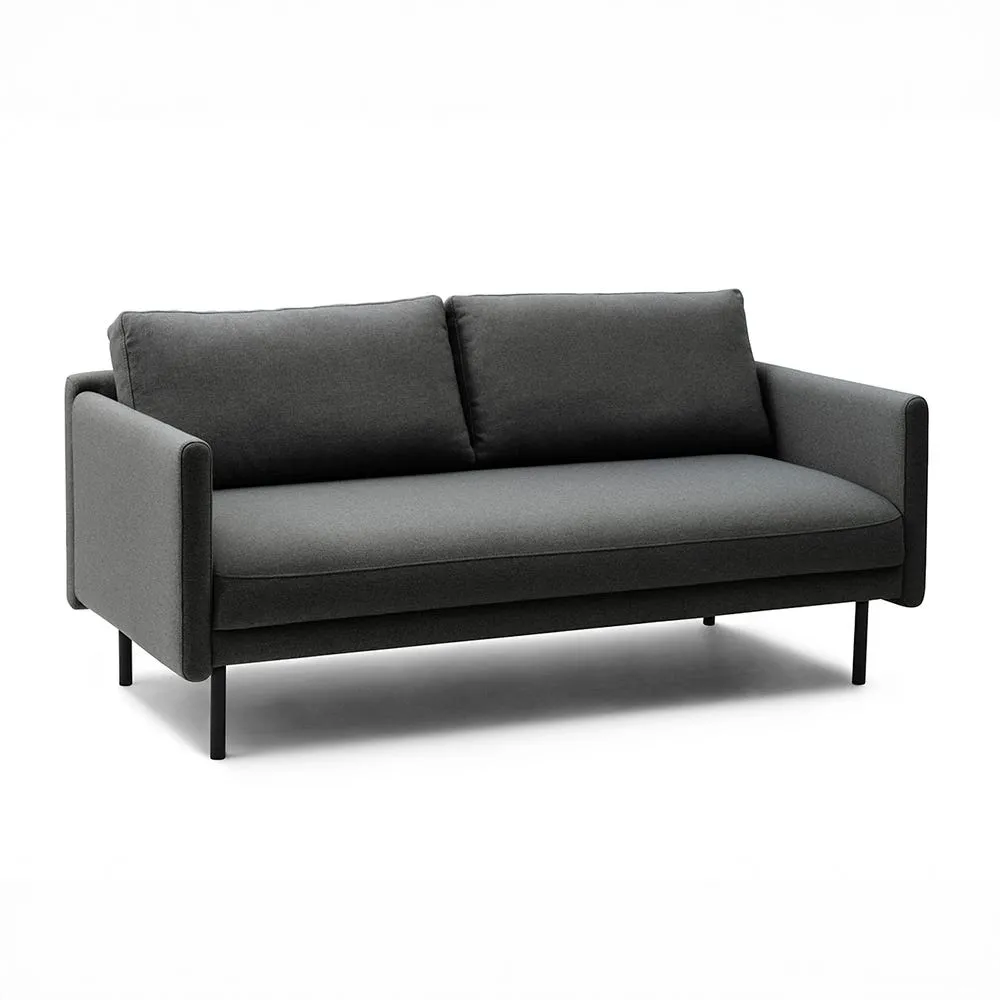 Normann Copenhagen Rar 2 Seater Sofa Re-born Dark Grey 2