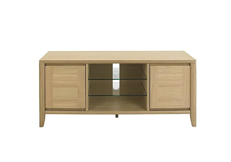 Duplex Entertainment Unit - Oak