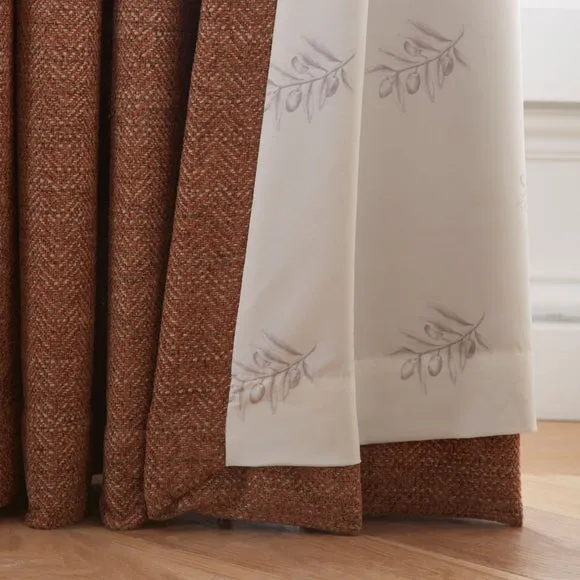 Churchgate Swithland Herringbone Eyelet Curtains (Blackout Available) 6