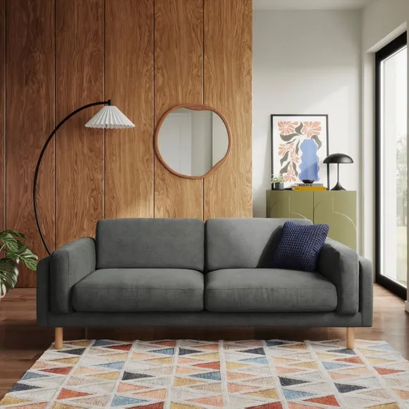 Newton Luxe Chenille 4 Seater Sofa 1