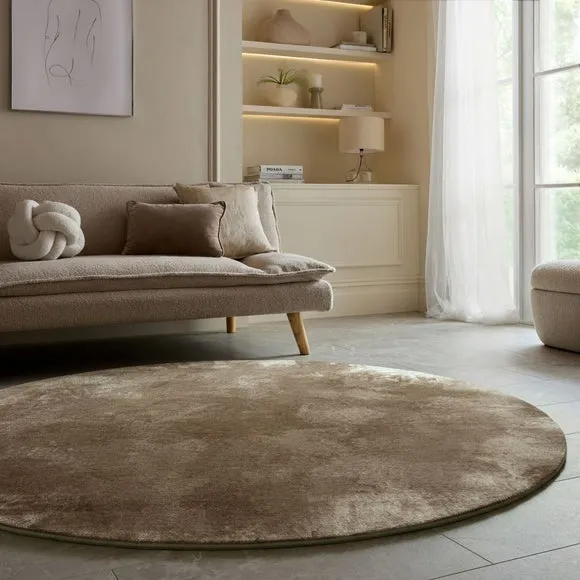 Lumi Supersoft Luxe Sheen Round Rug