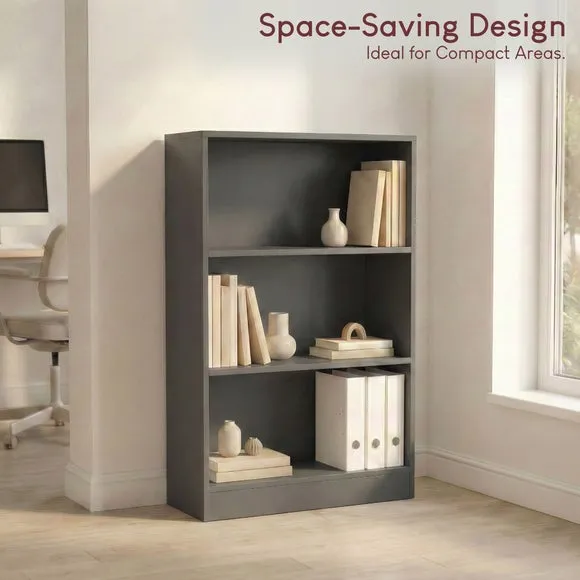 Cambridge 3 Tier Medium Bookcase 4