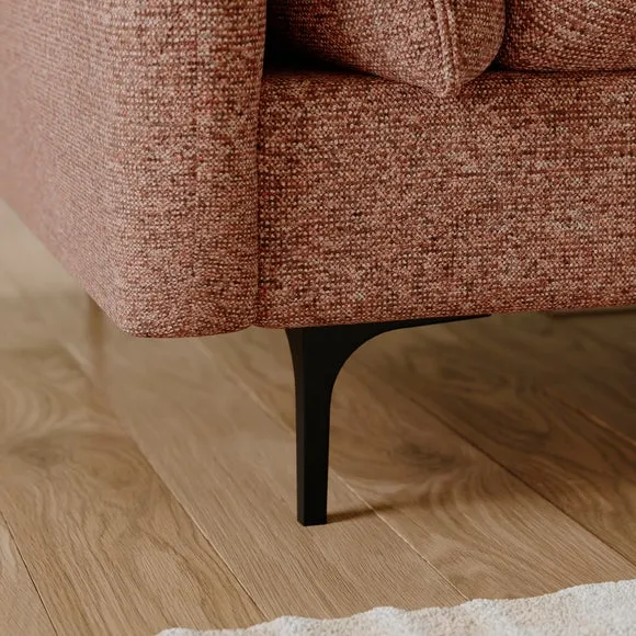 Ruby Fleck Chenille Snuggle Chair 5