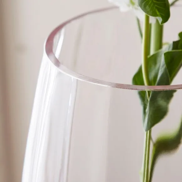 Tinted Curved Glass Vase 2