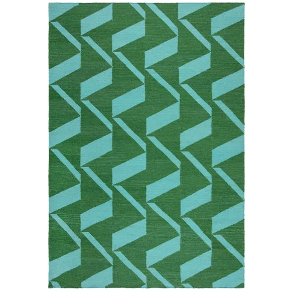Sophie Robinson Zig Zag Wool Rug 5