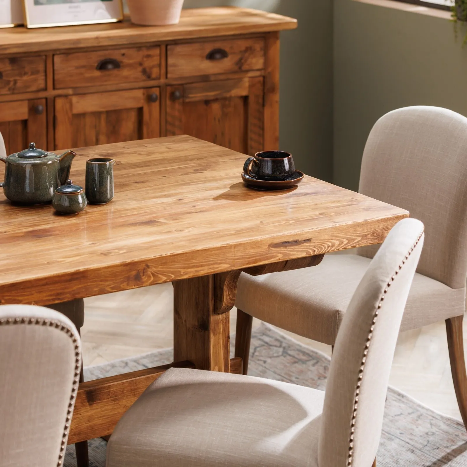 Covington Dining Table 160Cm, Timber Wood | W160cm | Barker & Stonehouse 2
