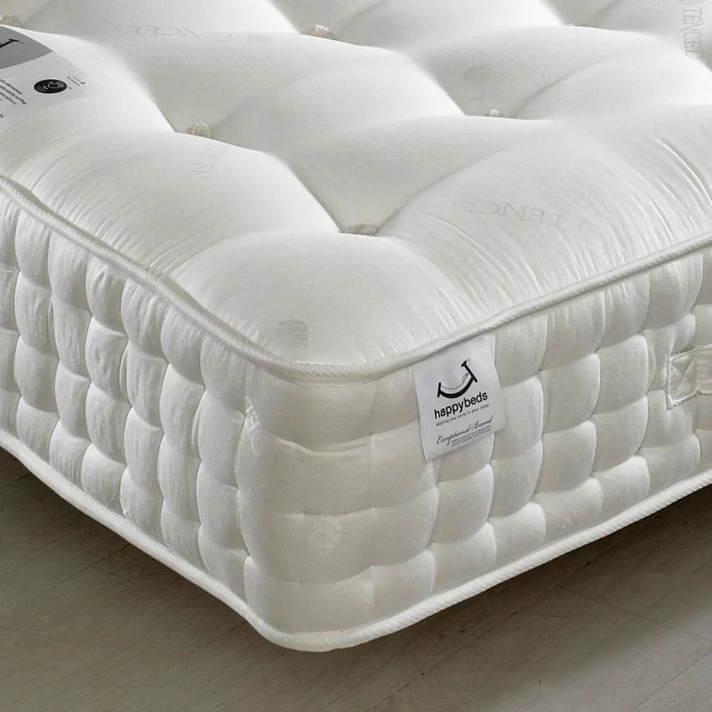 Tennyson 4000 Twin Pocket Sprung Orthopaedic Natural Fillings Mattress - 3ft Single (90 x 190 cm)