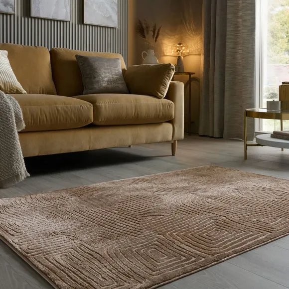 Avi Modern Abstract Luxe Rug 1