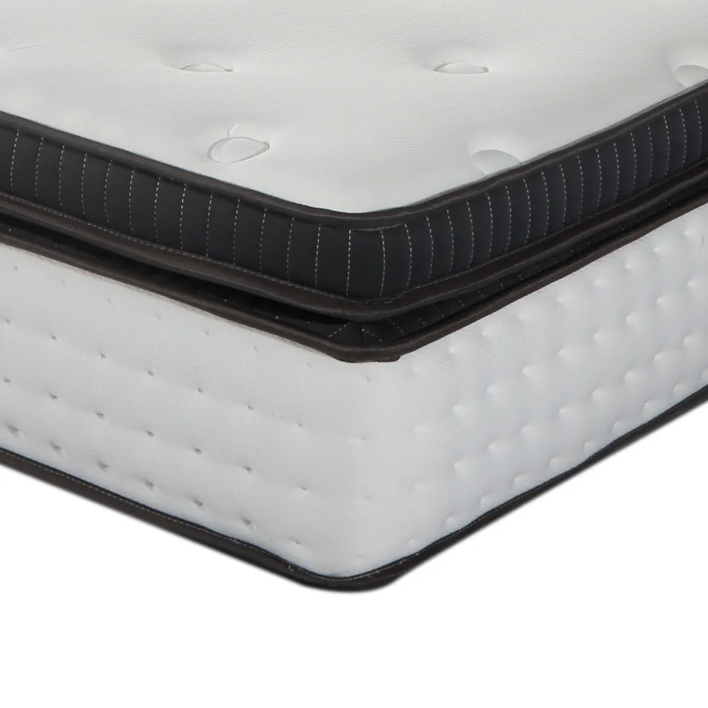 SleepSoul Serenity Memory Foam Pocket Spring Pillowtop Mattress - 4ft Small Double (120 x 190 cm)