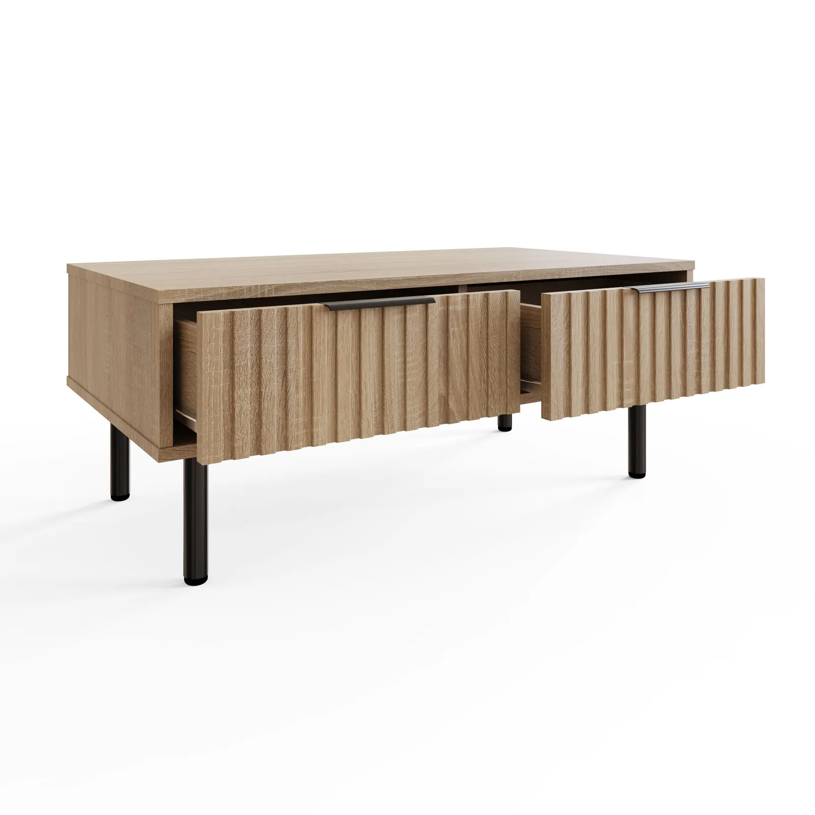 GFW Nervata Coffee Table in Light Oak 4