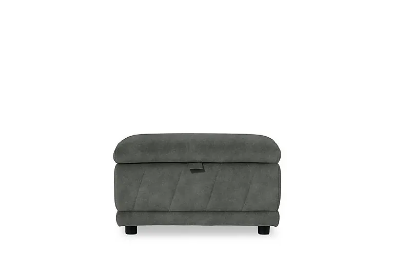 Genius Fabric Storage Footstool - Dexter Moss