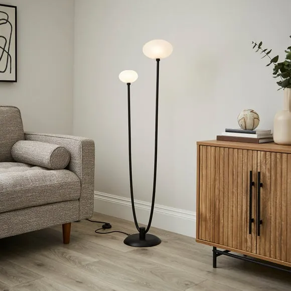 Paris 2 Light Floor Lamp